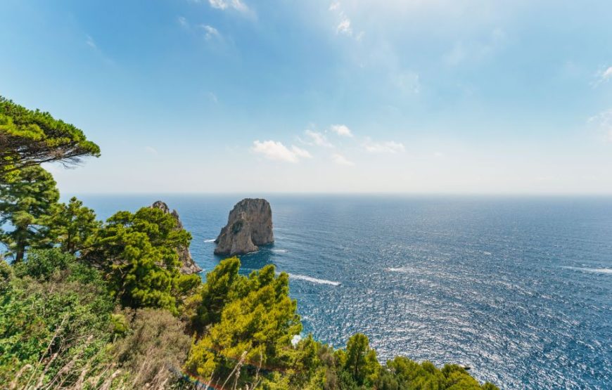 From Naples: Capri and Blue Grotto Day Tour