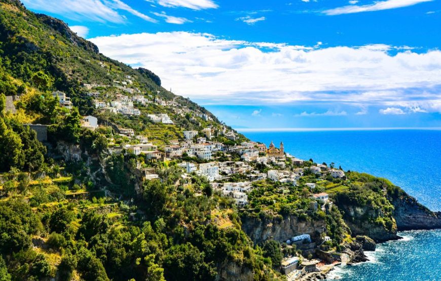 Pompeii & Amalfi: Private Day Excursion from Rome