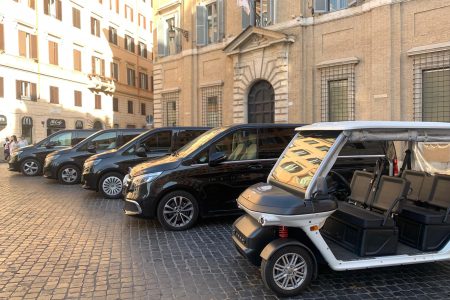 Private transfer Rome to Amalfi Coast Minivan