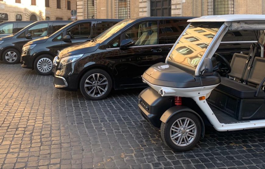 Rome: Exclusive Private Golf Car Tour