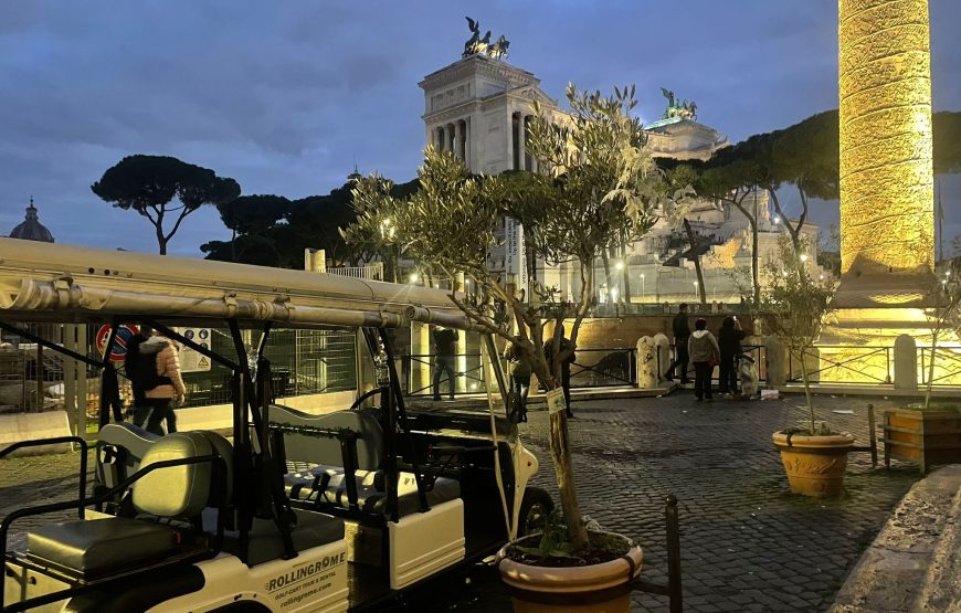 Rome: Exclusive Private Golf Car Tour