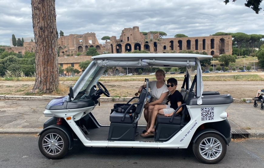 Rome: Exclusive Private Golf Car Tour