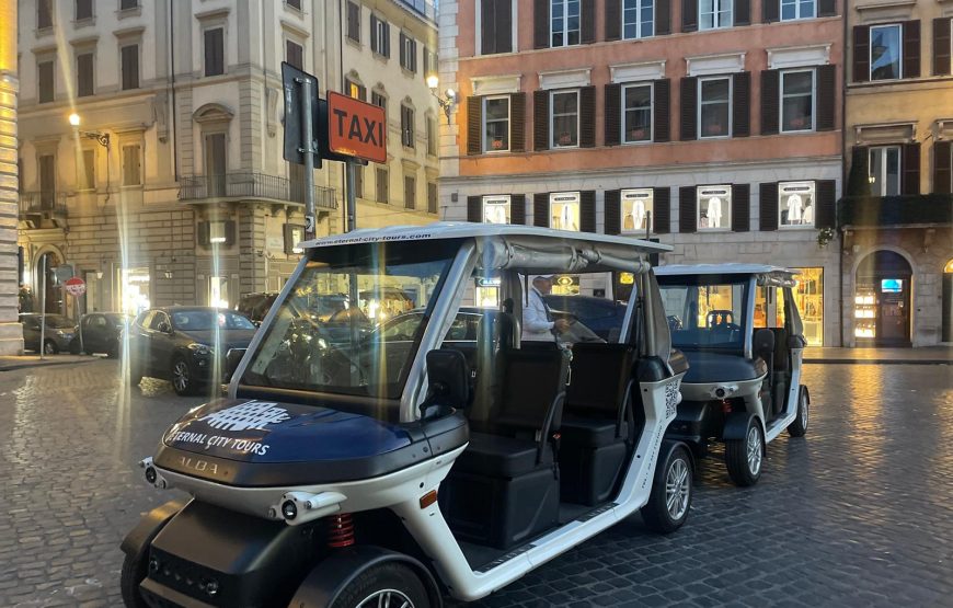 Rome: Exclusive Private Golf Car Tour