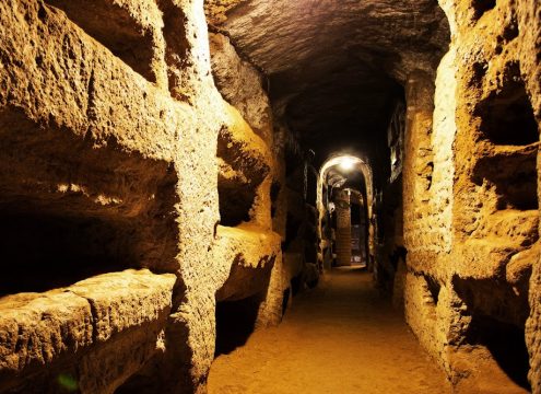 Private Appian Way golf cart tour in Rome