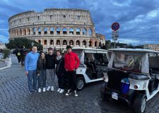 Private golf cart tour Rome