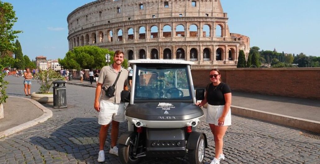 Private golf cart tour rome
